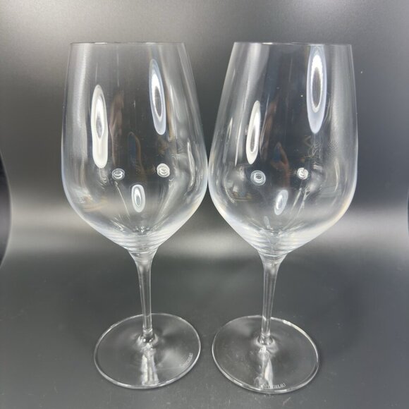 Spiegelau Classic Clear Stemmed Red Wine Glasses Tall Glasses Cups Barware Set2 - Picture 1 of 10